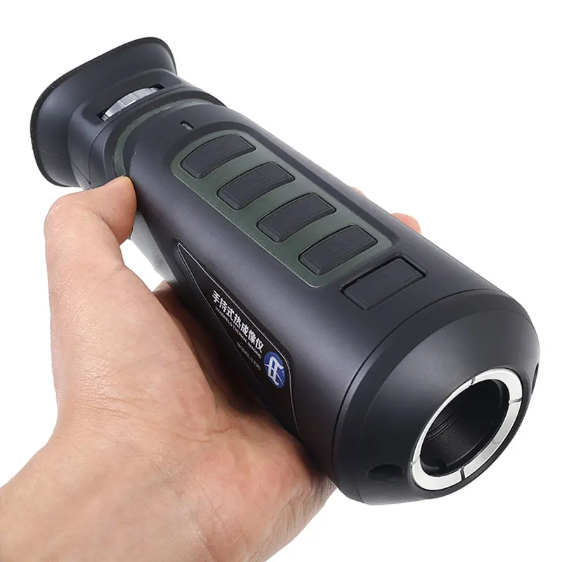 Тепловизионная монокулярная охотничья термальная камера с большим радиусом действия перезаряжаемая термальная ночного видения с лазерной указкой