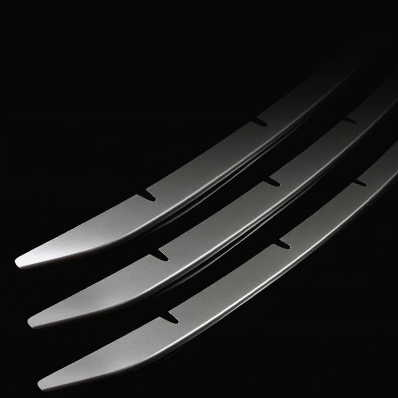  Stainless Steel Car Grille Cover Fog Lamp Mouldings Trim for Porsche Cayenne 2015 2016 2017 Styling