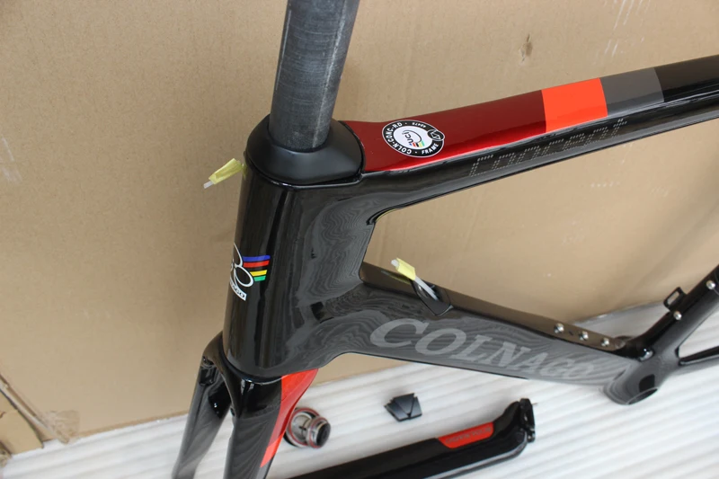 Черный, красный T09 карбоновая рама Colnago рамочный велосипед набор углеродных дорожных Рам BB386 XXS/XS/S/M/L/XL доступно больше 8 цветов