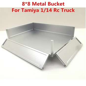 شراءمركبة يتم التحكم بها عن بُعد 8X8 المعادن الثقيلة دلو صالح ل طامية 1/14 RC جرار مقطورة فولفو F16 56360 بنز MAN سكانيا شاحنة ترقية أجزاء