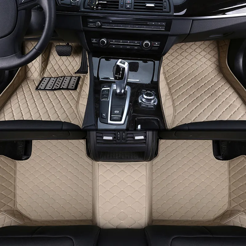 Автомобильный напольный коврик коврики кожаные аксессуары для ford figo escort focus 1 2 3 mk2