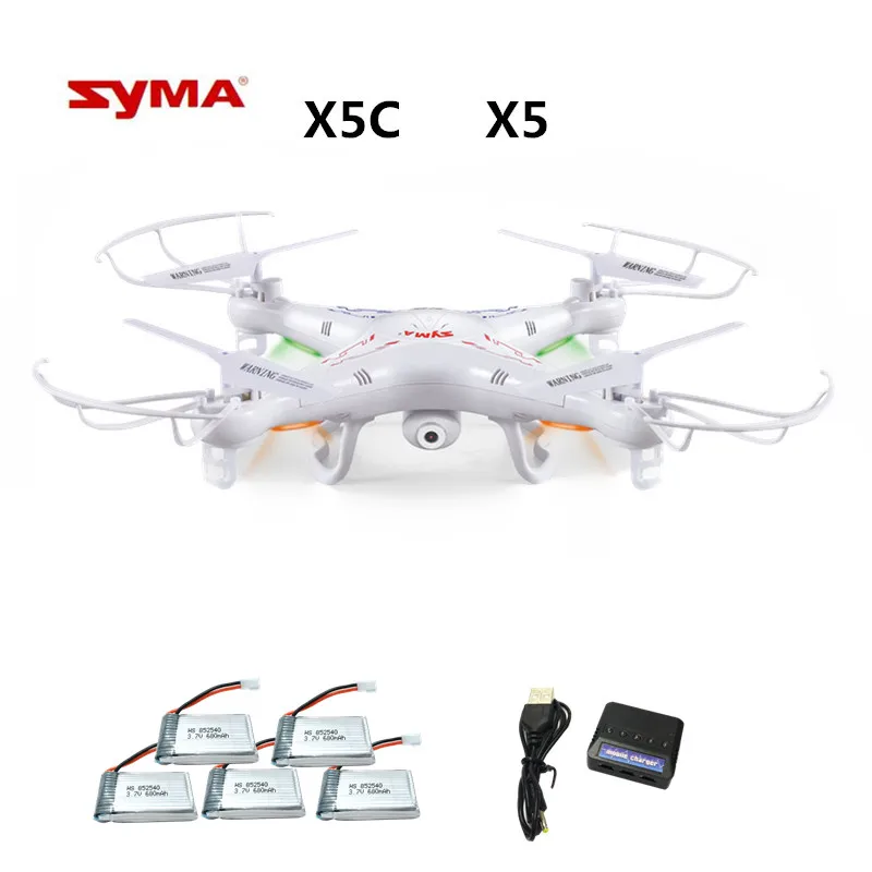 Syma X5C X5C-1 (Drone with Camera 2.0MP) Quadrocopter with Camera RC Drone Quadcopter or Syma X5 X5-1 (No Camera) 2.4G 4CH Dron