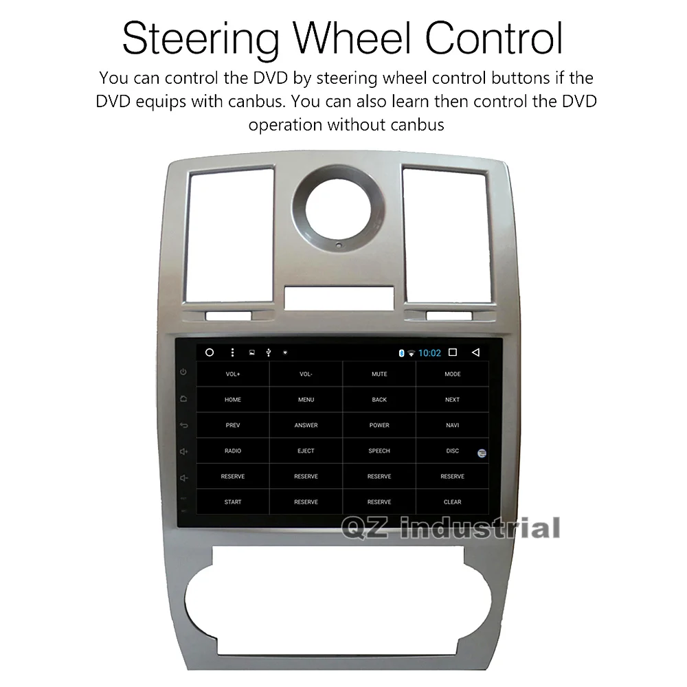 Excellent QZ industrial 9" HD 8core Android 8.1 T8 for Chrysler 300C 2000-2014 Car DVD Player with GPS 3G 4G WIFI BT RDS Navigation Radio 8 Excellent QZ industrial 9" HD 8core Android 8.1 T8 for Chrysler 300C 2000-2014 Car DVD Player with GPS 3G 4G WIFI BT RDS Navigation Radio 8