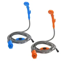 Портативные Инструменты для чистки автомобиля, мойка для автомобиля, набор для душа для кемпинга, электрический насос для отдыха на природе, путешествий, домашних животных, собак, мужчин и женщин