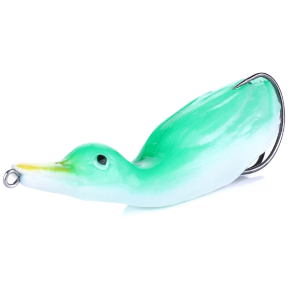 

10.5cm 18.5g Tackle Bass Jig Fishing Lure Sea Fish Shaped Soft Duck Fake Artificial Baits Plastic Attractive Wobblers