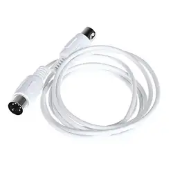 Лидер продаж-5-пиновый MIDI DIN кабель-удлинитель кабель со штыревыми соединителями на обоих концах для подключения 3 м/9.8FT белый