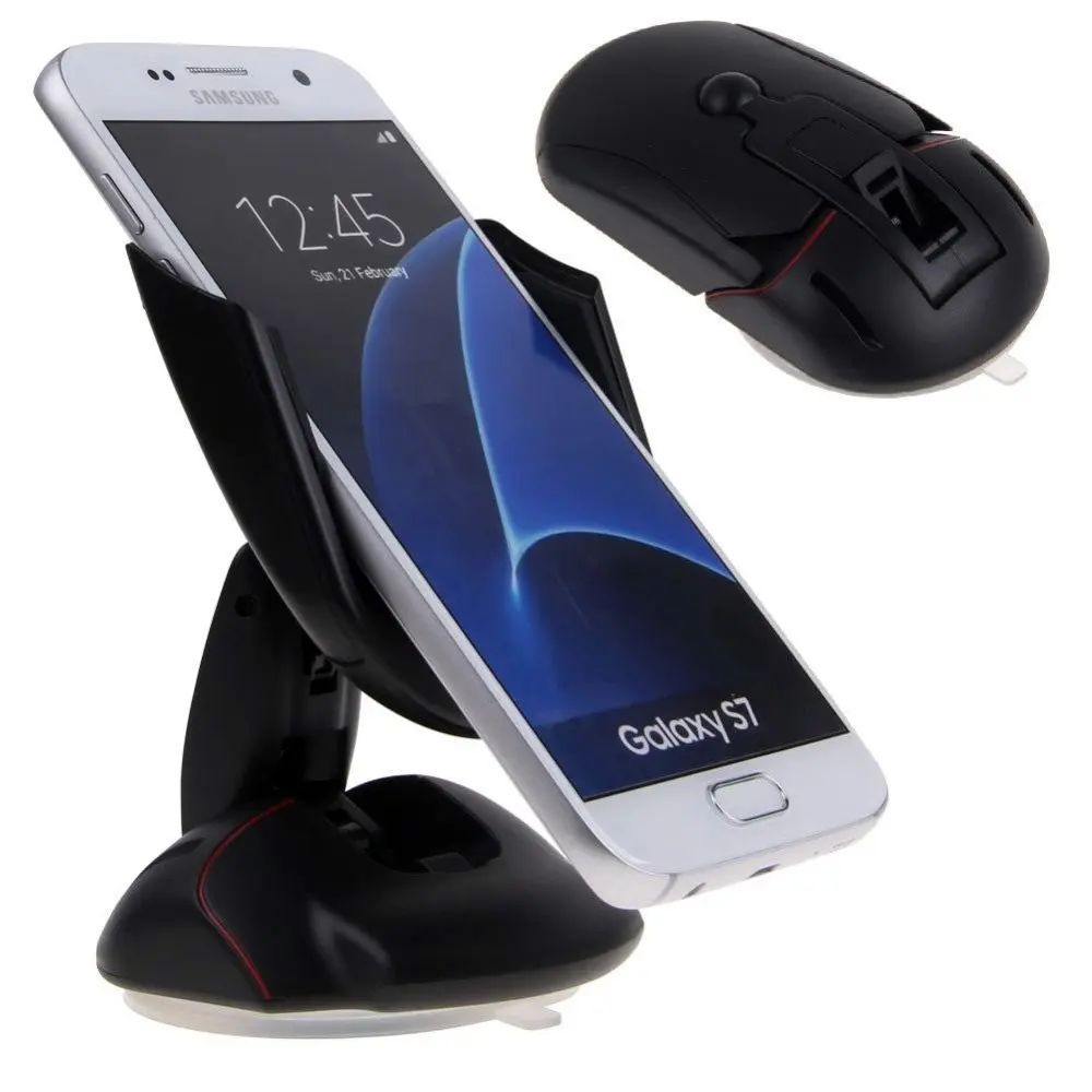 

Car car-styling Office desk Phone Holder Universal 360 Windshield Mount Mouse stand for Elephone S2 Plus Trunk Vowney Lite G4