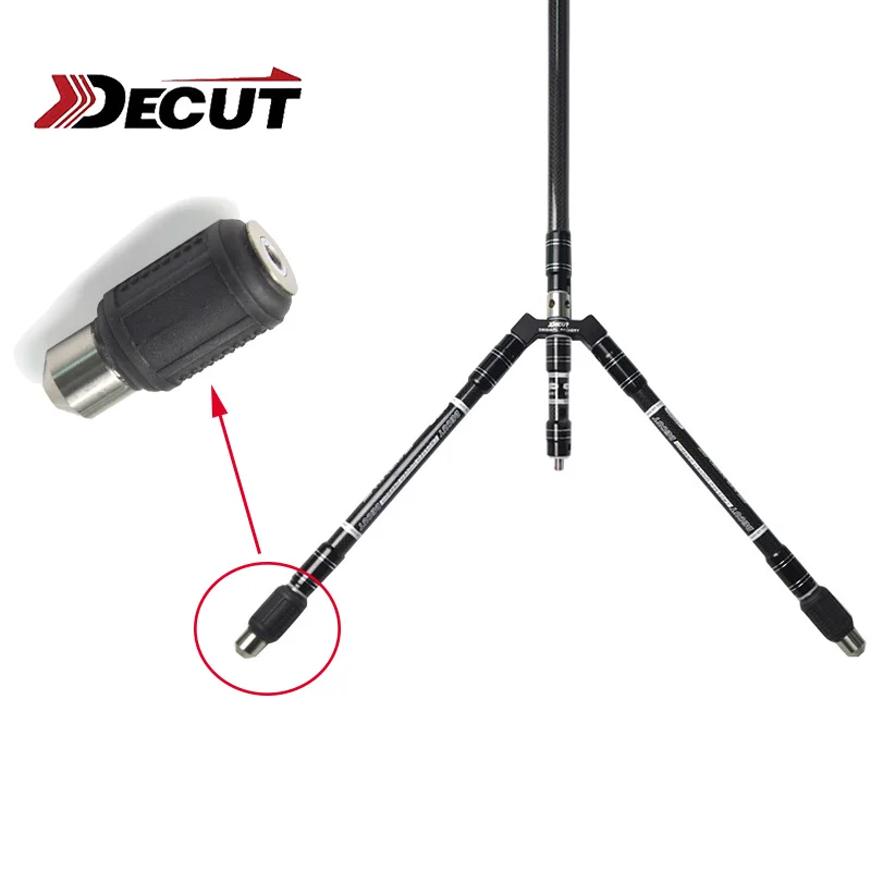 

DECUT 3 Pieces Bow Stabilizer Archery Absorbing Rubber Head for Balance Bar Rod Shooting Hunting Bow Accessory