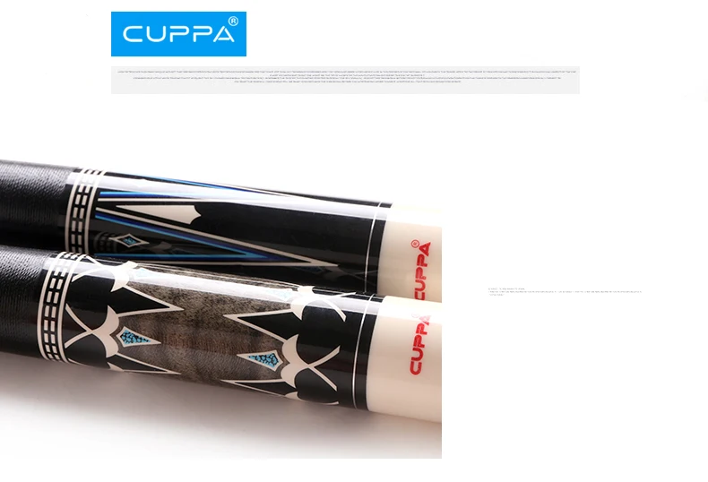 Cuppa Carom Cue 11,75 мм 13 мм Tiger Red Line Tip MEZZ Joint Maple shaft 3 Подушка игровой кий профессиональный комплект с отличным подарком