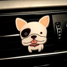 Авто освежитель воздуха милые собаки Форма автомобиля кондиционер Vent Духи комфортное ощущение автомобиля декоративный Комплект женский