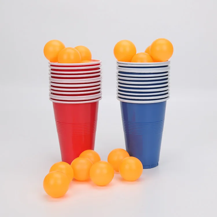 Взрослый Beer Pong развлечения Алкогольная игра вечерние игрушки дрын король интерактивный Настольная игра забавная игрушка 12 Pong и 24 капкейка