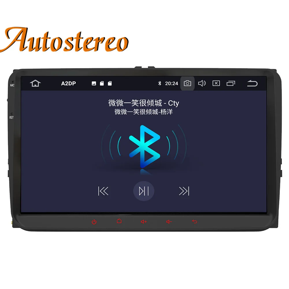 Excellent DSP MAX64 Android 9 Car NO DVD player GPS navination System For VW golf passat tiguan skoda multimedia AUTO radio tape recorder 3