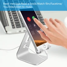 Universal Mobile Phone Holder Stand Aluminium Alloy Desk Holder