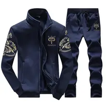 Herren Winter Wolle Trainingsanzug Sportkleidung Beiläufige Marke Mann Freizeit Warme Outwear Mäntel Trainingsanzüge Sets für Männer