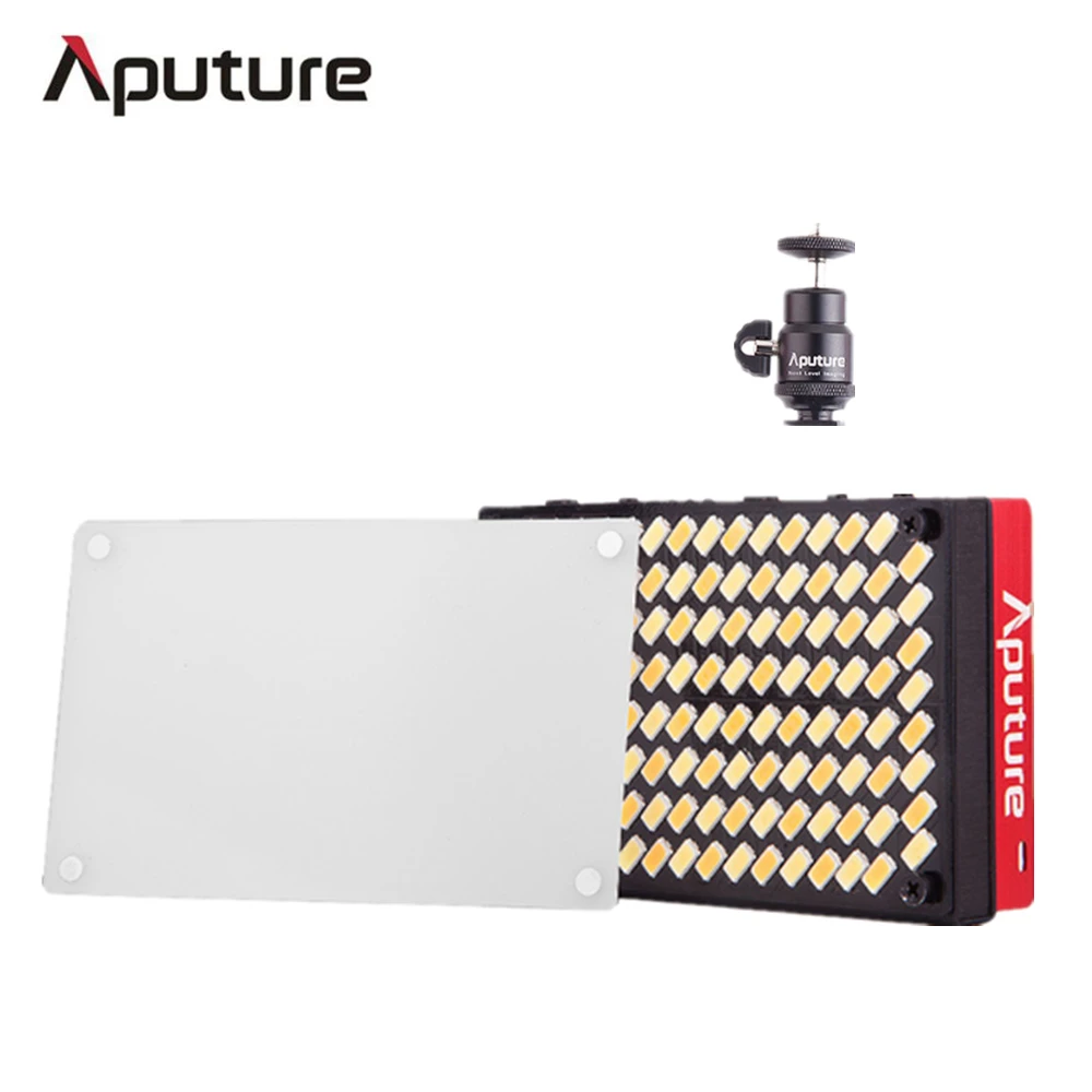 

Aputure AL-MX LED Video Color Temperature 2800-6500k TLCI/CRI 95+ on-camera fill light Pocket sized Tiny LED Lighting Free DHL