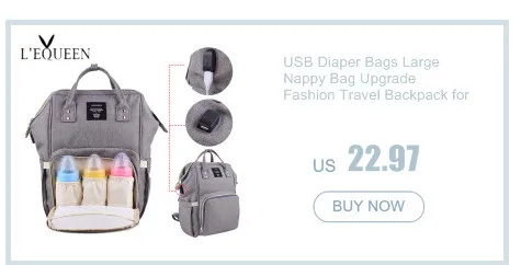Большая вместительная сумка для мам, сумка для коляски с принтом, сумка для мам, сумка для подгузников, сумка для подгузников, органайзер для детских подгузников с 2 крючками