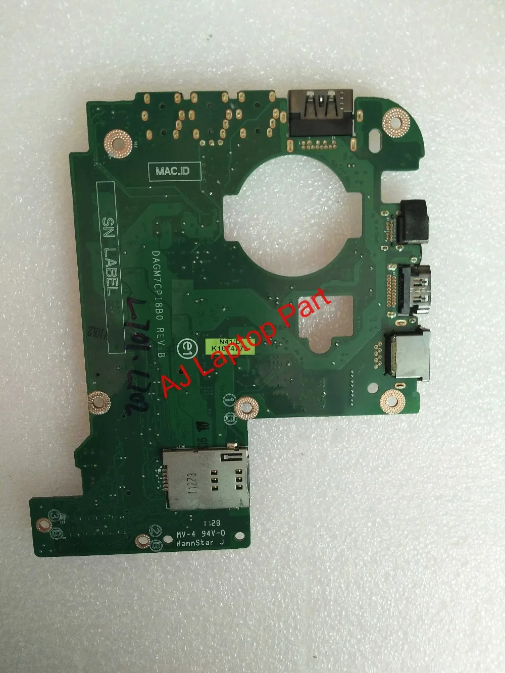 Для Dell XPS17 L701X L702X Плата USB H8GW8 0H8GW8 DAGM7CPI8B0