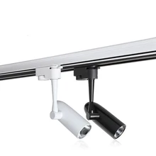 5W COB LED Track Rail Spotlight Tracking Light Bulb Back Lighting Aluminum Alloy for Commercial and Residential Lighting