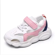 Kids Sandals 2019 Summer Hot Sale Unisex Closed Toe Children Sandals Breathable Soft Fashion Boys Girls Sandals Size 26-36 