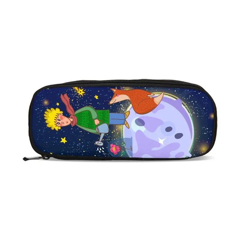 Новинка; детские школьные сумки с 3D принтом «Маленький принц» для мальчиков; Рюкзак для начальной школы для девочек-подростков; детские рюкзаки с героями мультфильмов; Mochila Infantil - Цвет: Светло-серый