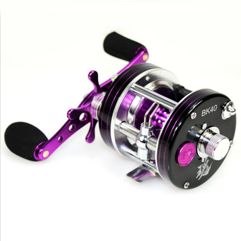 

Multiplier Fishing Reels Trolling Reel for Saltwater Fishing Round Fishing Reel 8+1BB 5.3:1 Gear Ratio Smooth Baitcasting Reel