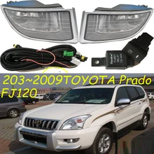 2003 ~ 2009 Cruiser Prado туман, FJ120, LC120 Бесплатная доставка! галогенные, Prado фар, 2700 4000, hilux, yaris; Прадо день лампы