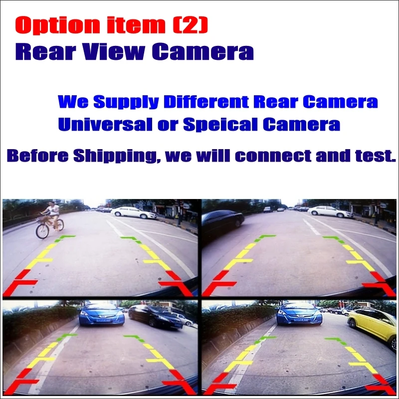 

Car Rear View Back Up Reverse Camera - Work with Car DVD Player GPS Navigation System / RCA CAM Connetor