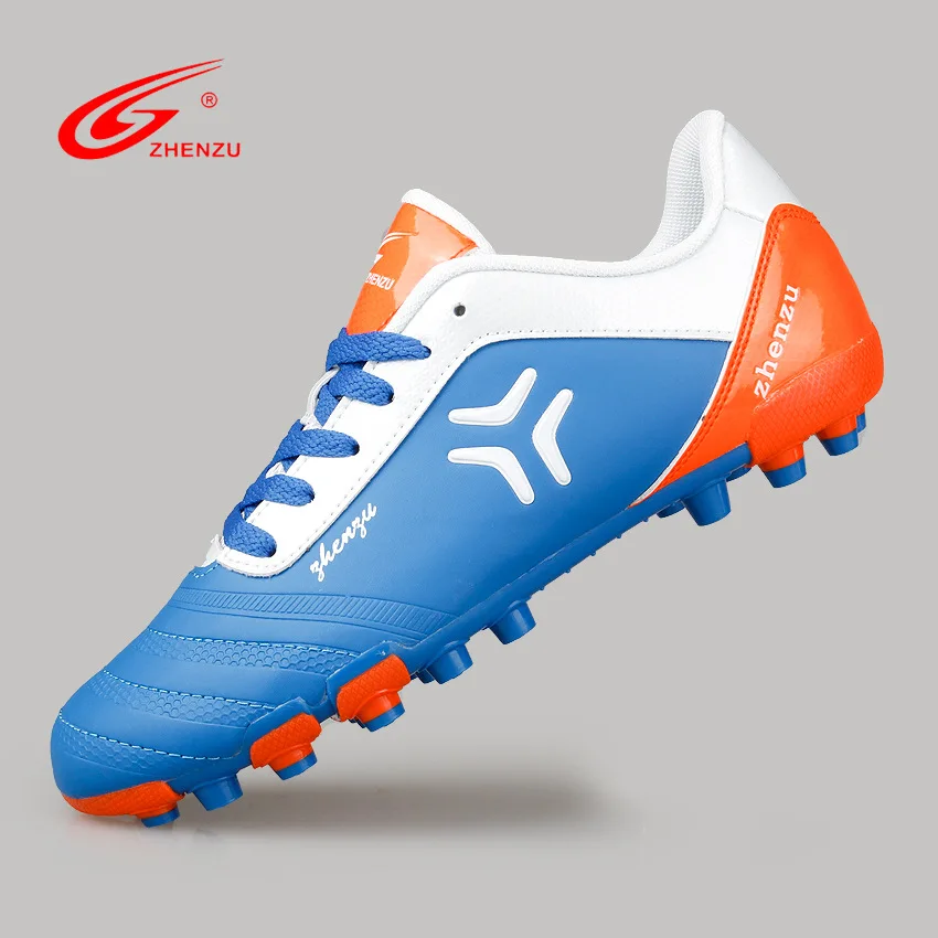 

ZHENZU 2017 New Men Teenagers Soccer Shoes A Artifial round Football Boots Professional Sports Shoes, Size 36-44
