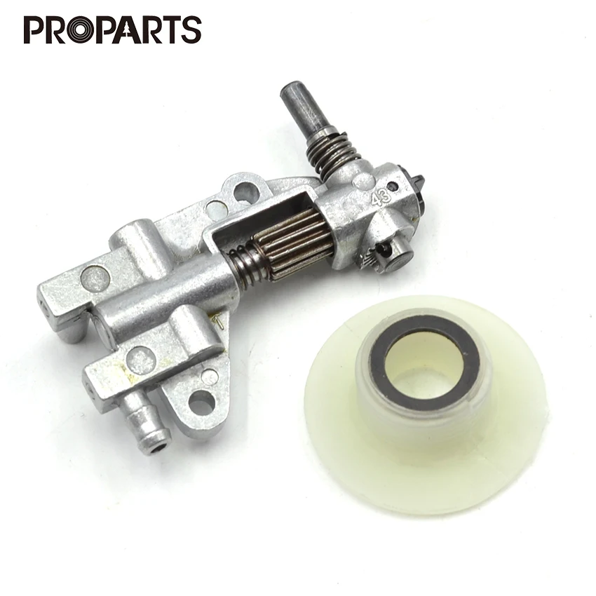 Oil Pump Replacement fit for Chinese Chainsaw 4500 5200 5800 45CC 52CC 58CC