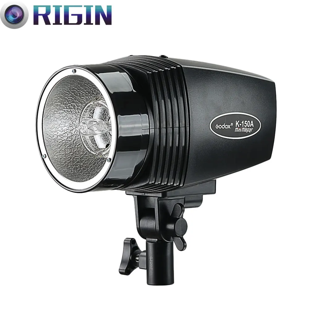 

Godox Mini Master Studio Flash K-150A GN42 Power Mas 150WS Modeling Lamp: 75WS Recycle Time: 0.5 ~ 3s