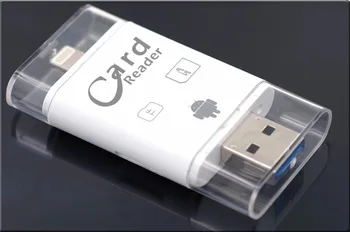 

i Drive Reader i-Flash Micro SDHC SD USB Drive Memory Card Reader For iPhone iOS 11 6 7 8 X