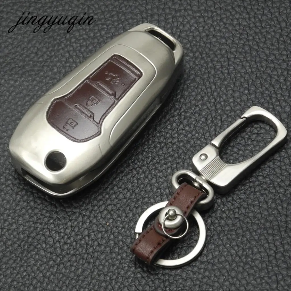 Складной чехол для ключей jingyuqin с дистанционным управлением Ford Focus Mondeo Mustang Explorer 3