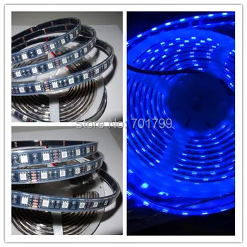 

Purple color LED strip 5050 SMD 12V flexible light 60LED/m,5m 300LED,with epoxy resin filled;IP68;Black PCB