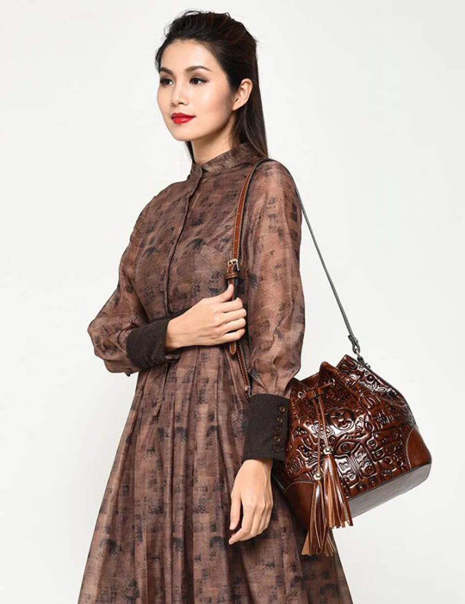 SUWERER новая женская сумка из натуральной кожи качественная Роскошная настоящая воловья кожа известный бренд модные тисненые сумки через плечо для женщин