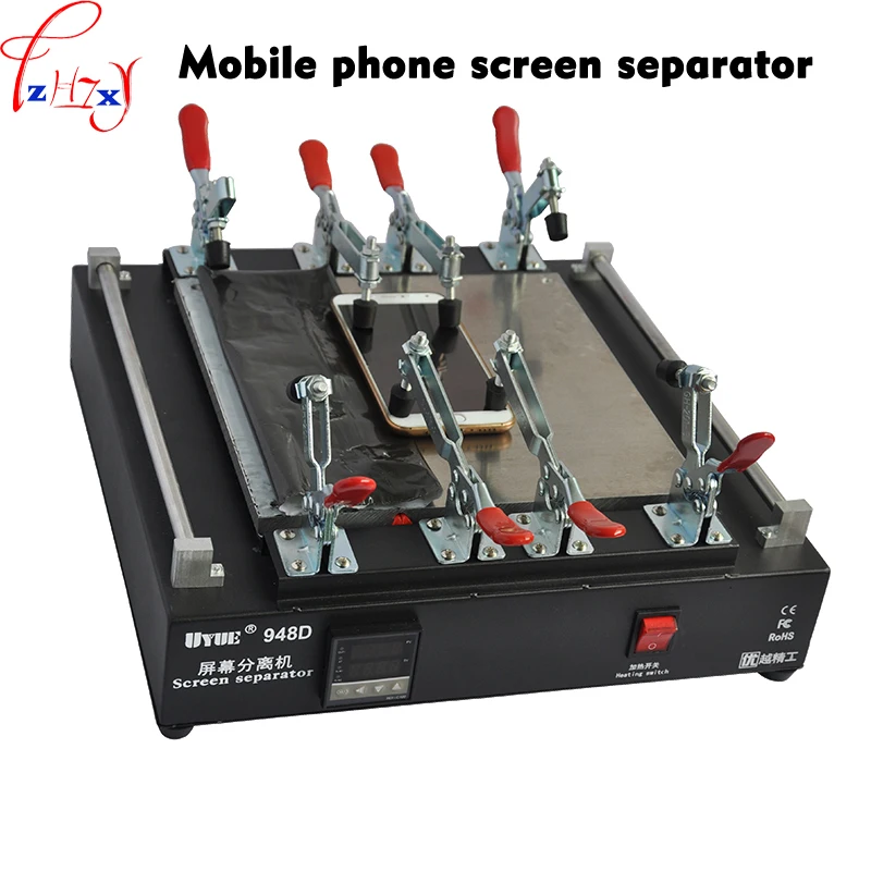 

Phone flat LCD screen separator 948D LCD screen heating screen separator mobile phone screen separator 110-240V 400W 1pc