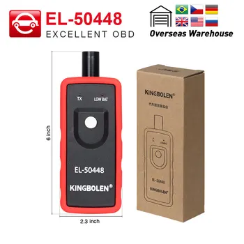 

EL-50448 TPMS Auto Tire Pressure Monitor Sensor KINGBOLEN EL50448 OEC-T5 for G-M/Opel Vehicles Auto diagnostic sensor reset tool