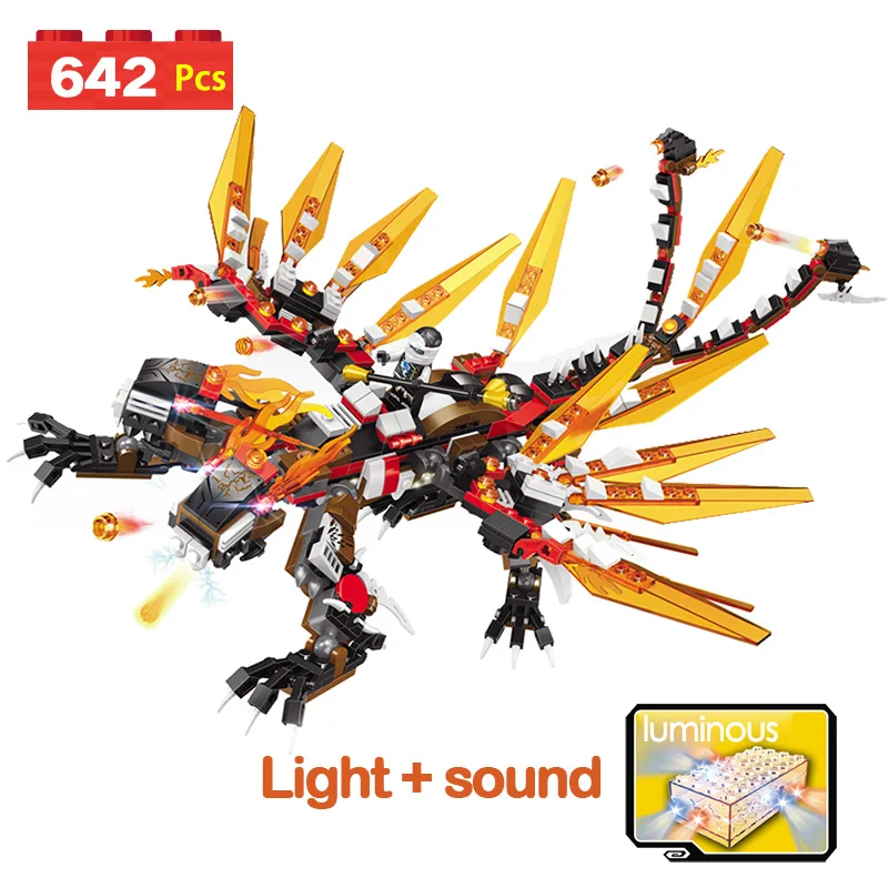 

Ninjagoed Series Dragon Robot mecha Building Blocks Masters of Animal Model Compatible LegoINGLYS Assemble Toy for kid