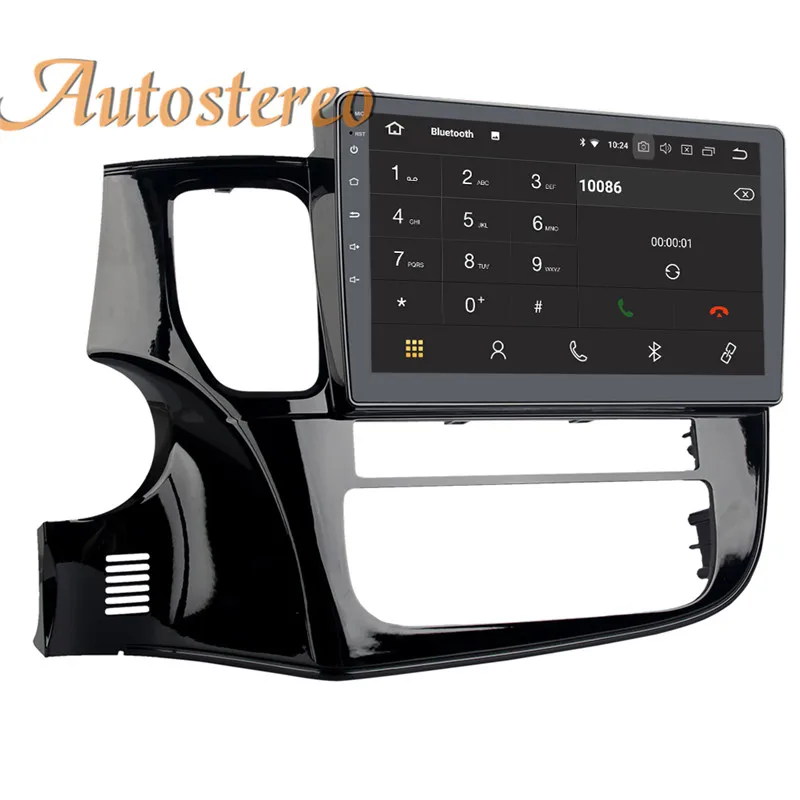 Clearance Autostereo Android 9 Car GPS navigation For Mitsubishi OUTLANDER 2014 2015 2016 2017 multimedia SatNAV no DVD player head unit 8
