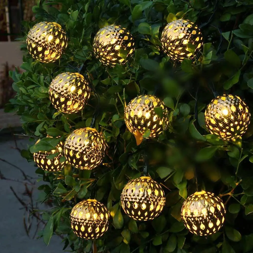 indoor moroccan string lights