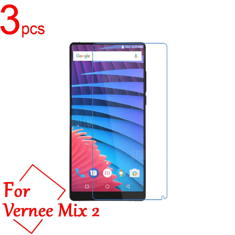 

3pcs Ultra Clear/Matte/Nano anti-Explosion For Vernee Mix 2 LCD Screen Protector Film Cover For Vernee Mix 2 6.0 Protective Film