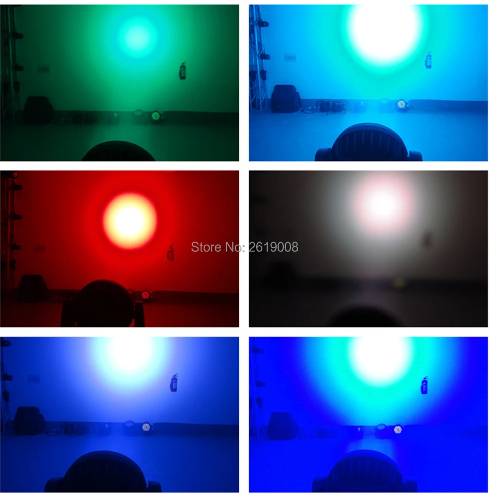 Pçs e lote com Flightcase Luz de Palco 4 108x3 w Rgbw Led Wash Moving Head Light Led Iluminação Stage Washer Dmx dj Stage Iluminação 108x3 w 5 RGBW LED Wash Moving Head Light LED