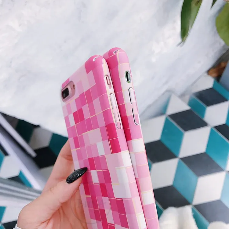 Чехол BUNA для iPhone 6 S 7 8 Plus X чехол s ультра тонкий гладкий рыбья чешуя 5 5S se цветной