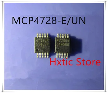NEW 10PCS LOT MCP4728 E UN MCP4728 4728 4728UN MSOP10 DAC 12BIT W I2C IC
