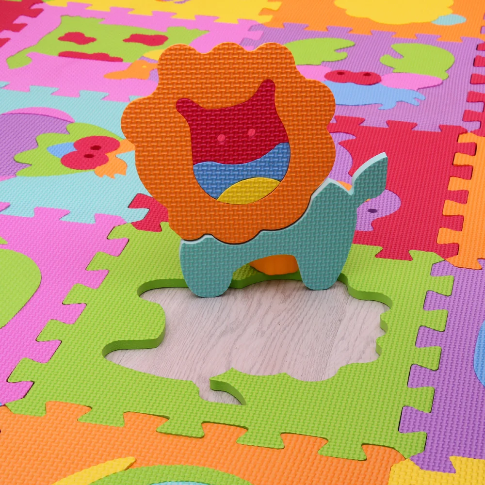 MQIAOHAM/детский коврик-головоломка из пены EVA/9 шт./лот, коврик для детей, 30 см X 30 см