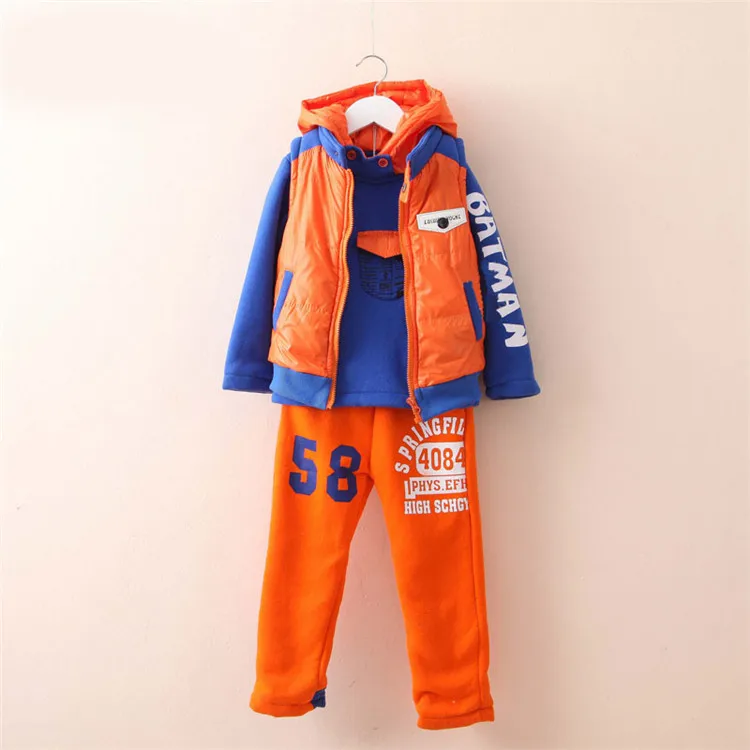 3 Piece Velvet Suits Toddler Fashion Little Boy Tuxedo Set For