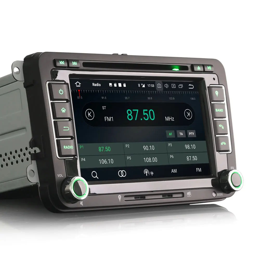 Flash Deal 8" Android 8.1 OS Car DVD Multimedia GPS Radio for Skoda Rapid 2012-2013 & Skoda Fabia 2004-2014 & Skoda Fabia Combi 2008-2014 4