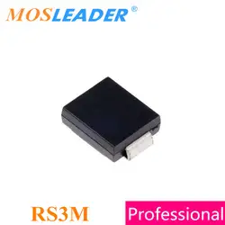 Mosleader RS3M SMC 3000 шт DO214AB 3A 1000 V Высокое качество