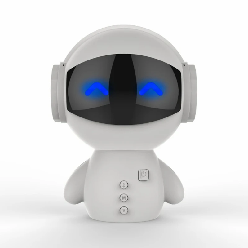 Милый Интеллектуальный робот Bluetooth динамик M10 мини умный робот супер бас портативный Bluetooth динамик s для внешнего аккумулятора музыкальный подарок