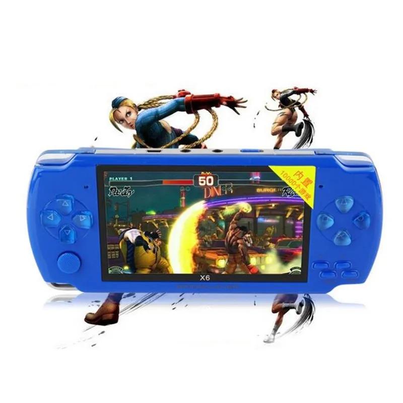Portable Handheld Game Players 8G 4 3 inch mp4 player Video Game Console Free Games Ebook