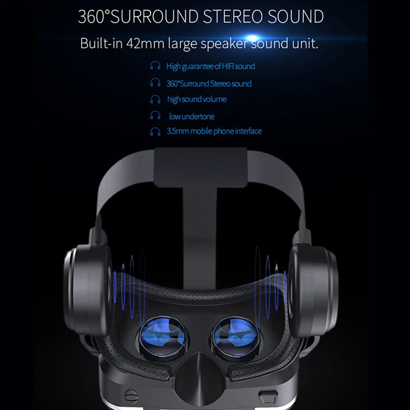 Очки виртуальной реальности VR Shinecon 6 0 G04E очки Google Cardboard с креплением на голову для